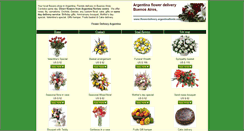 Desktop Screenshot of flowerdelivery.argentinaflorist.com