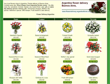 Tablet Screenshot of flowerdelivery.argentinaflorist.com